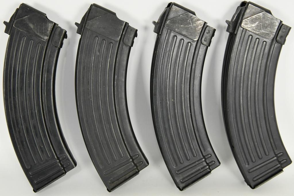 (4) AK mags 7.62X39 30 rd Magazines