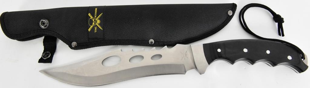 FROST CUTLERY BEAVER TRAIL BOWIE STAINLESS STEEL E