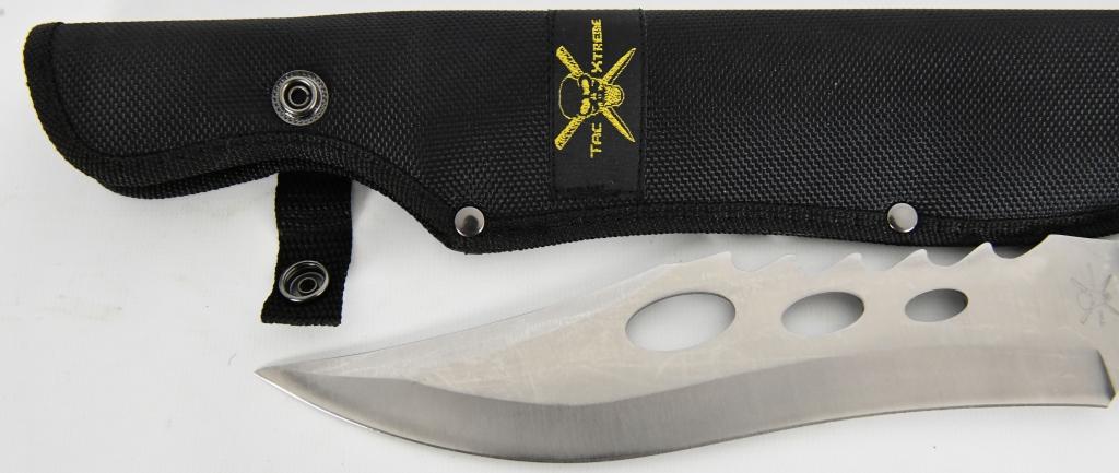 FROST CUTLERY BEAVER TRAIL BOWIE STAINLESS STEEL E