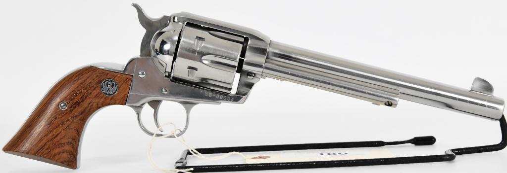 Ruger Vaquero .45 Cal Stainless Revolver 7.5" BBL