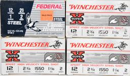 100 Rounds Winchester & Federal 12 Ga Shotshells