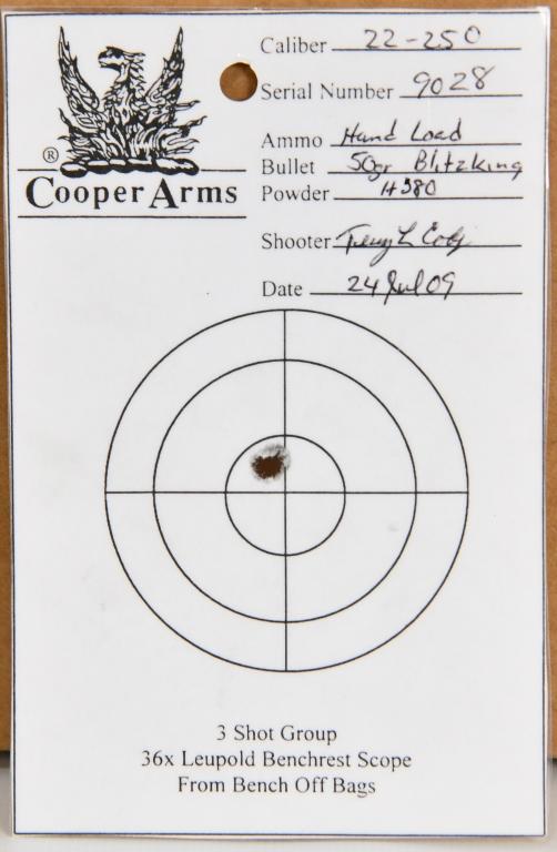 Cooper Firearms M-22 Montana Varminter .22-250