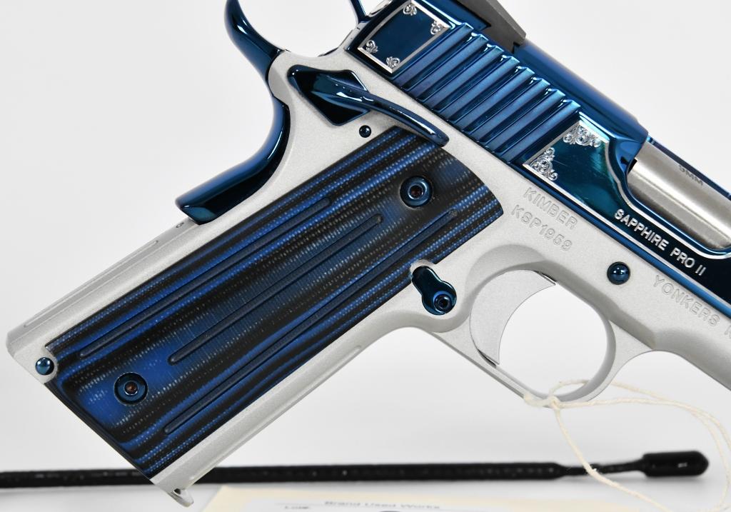 Brand New Kimber America Sapphire Pro II 9mm 1911