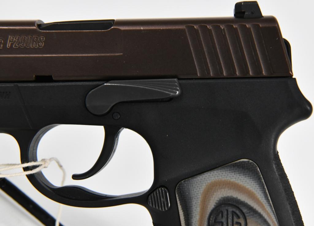 Sig Sauer P290 RS Micro Compact Pistol 9mm