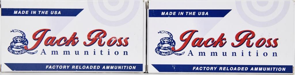 100 Rounds Of Jack Ross Factory Reloaded .40 S&W