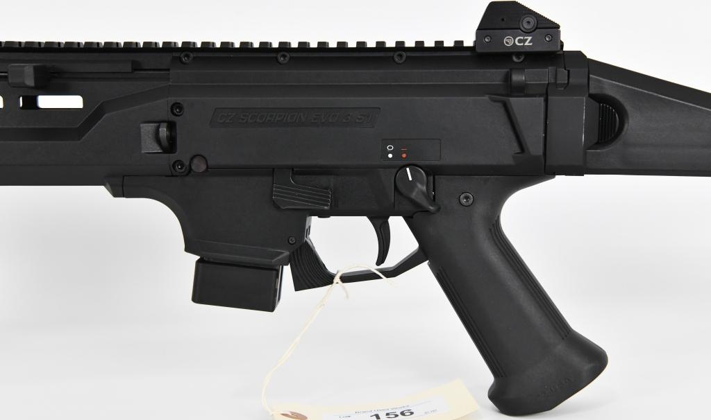 CZ Scorpion EVO 3 S1 Carbine Rifle W/ Faux Supress