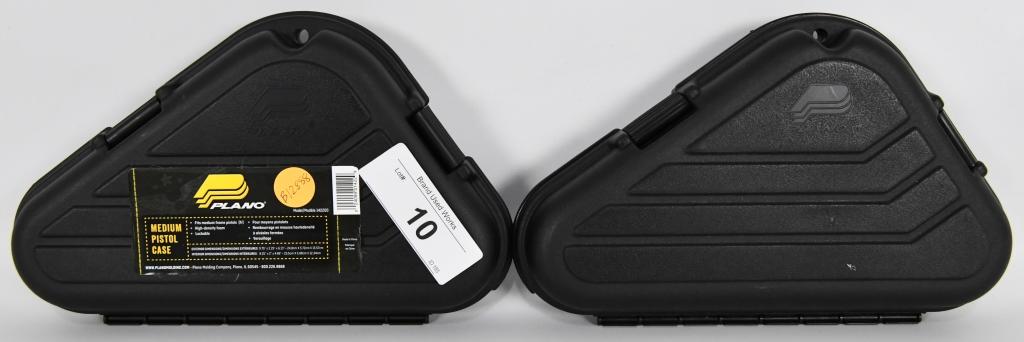 Lot of 2 Plano® Molded Pistol Case – Black