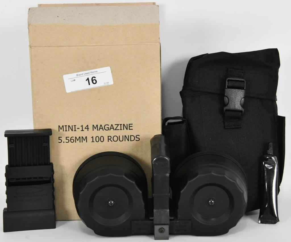 KCI Ruger Mini-14 100 Round Drum Magazine 5.56