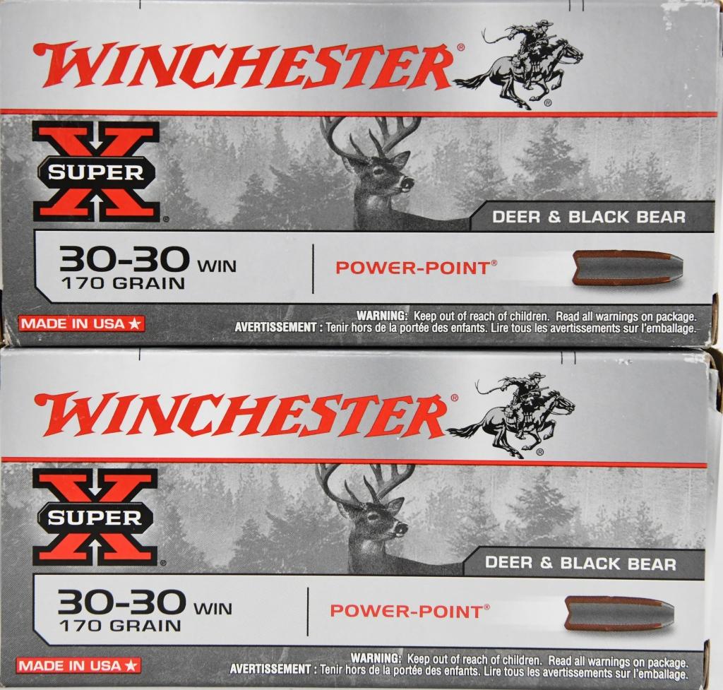 40 Rounds Winchester Super X .30-30 Winchester