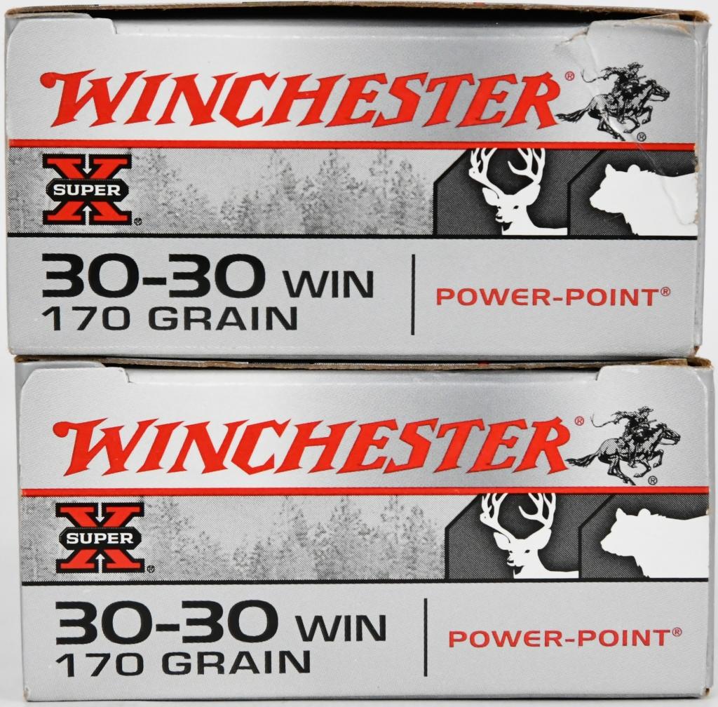 40 Rounds Winchester Super X .30-30 Winchester