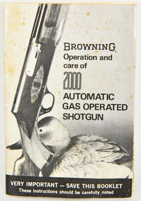 Belgium Browning Model 2000 12 Ga Magnum Auto