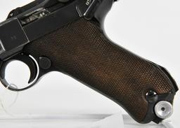 WWII Nazi Mauser P08 Luger Pistol 1939