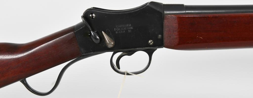 W.W. Greener Mark III Police Gun 12 Bore