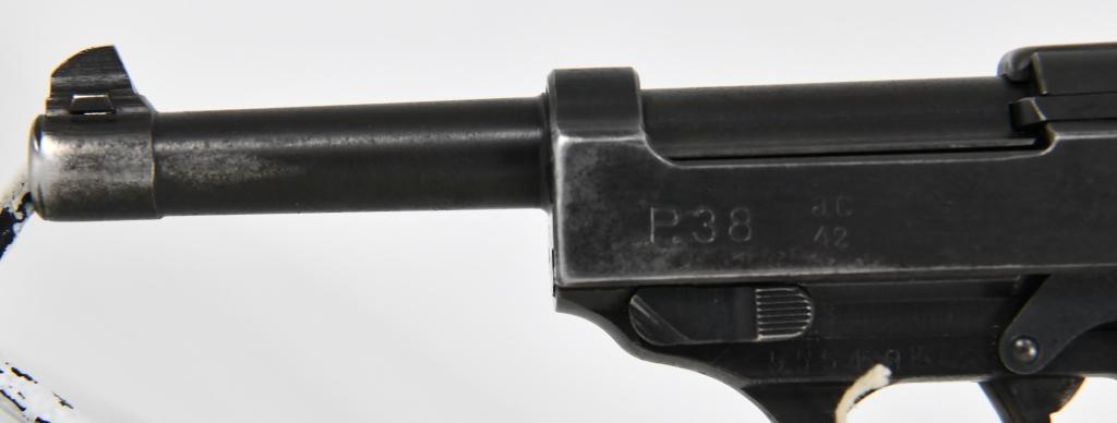 World War II Walther 'ac/ 42' Code P-38 Pistol