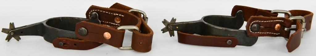 Antique Western Cowboy Bull Riding Spurs