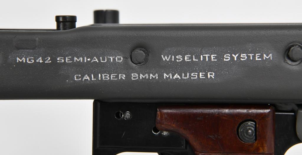 Wise Lite Arms MG-42 Semi Auto Conversion W/ .308