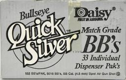 Quick Silver Bullseye Match Grade BBS NIB 33