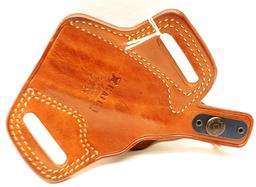 Galco FL424 Brown Leather Pistol Holster
