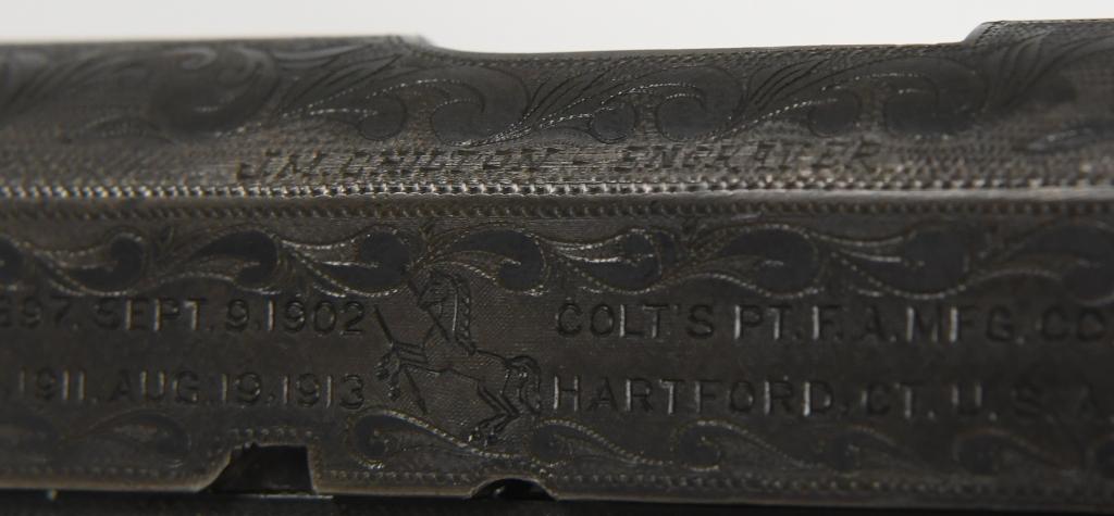 Stunning Engraved Colt Goverment Model 1911 .45