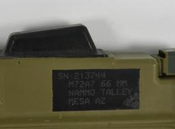 Demilled Nammo Talley M72 66mm Rocket Launcher