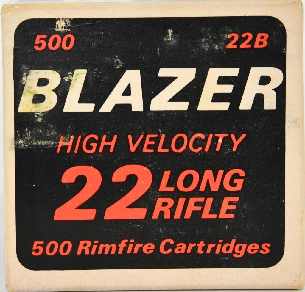 500 Rounds Of CCI Blazer .22 LR Ammunition