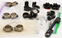 Large Lot of Various Scope Rings