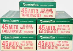 250 Rounds Of Remington .45 Auto Ammunition