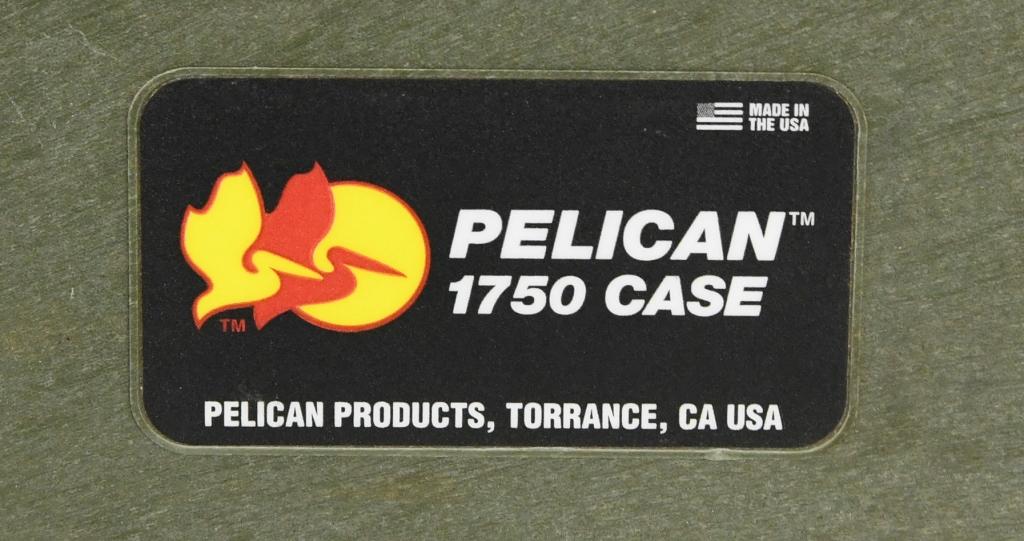 Pelican 1750 Rifle Shotgun Hard Case with wheels