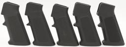 lot of 8 AR Grips- Polymer with Checkering;