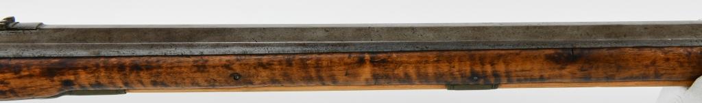 Early 1800's Full Stock Percussion Kentucky Rifle