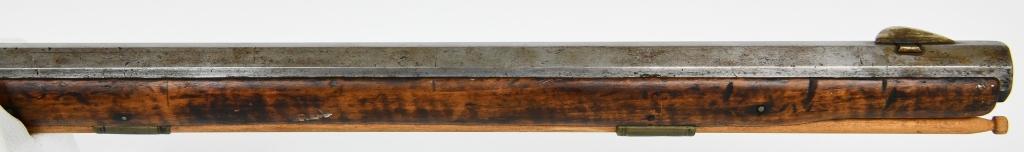 Early 1800's Full Stock Percussion Kentucky Rifle