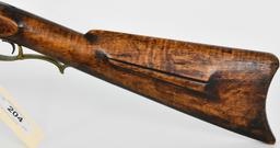 Early 1800's Full Stock Percussion Kentucky Rifle