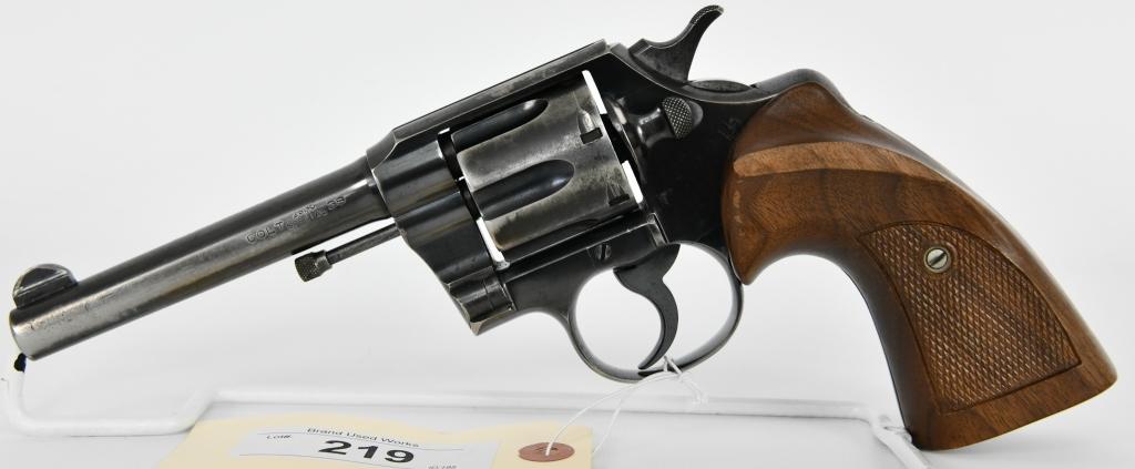 Colt Army Special DA .38 Revolver Dates to 1925