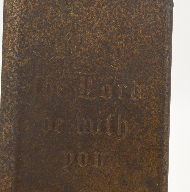 WWII Steel Cover New Testament BIBLE