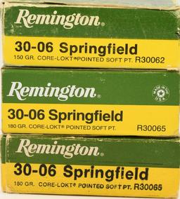 50 Rounds of .30-06 Springfield & 6 Empty Brass
