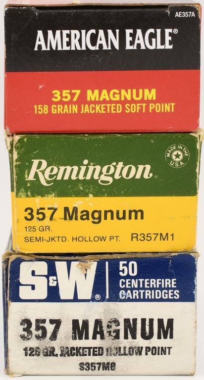 105 Rounds Of .357 Magnum Ammunition