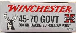 40 Rounds Of Winchester .45-70 GOVT Ammunition