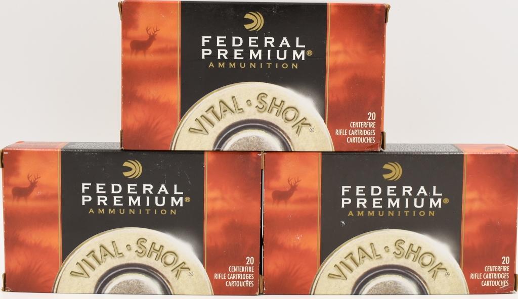 60 Rounds Of Federal .30-06 SpringField Ammunition