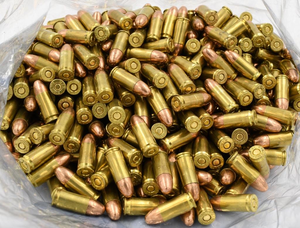 500 Rounds Of Remanufactured 9mm Ammunition