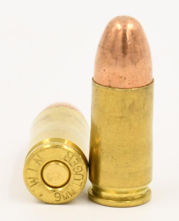 500 Rounds Of Remanufactured 9mm Ammunition