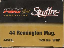 40 Rounds PMC Starfire .44 Remington Magnum Ammo