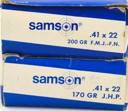 100 Rounds of Samson .41 AE Ammunition