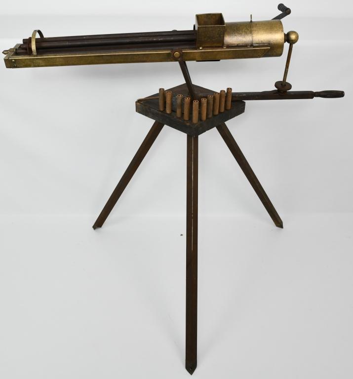 Working Replica 1861 Percussion Gatling Gun .52