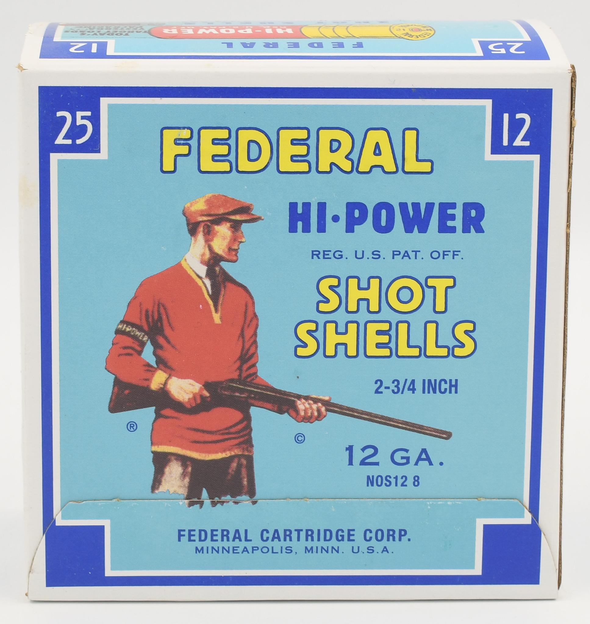 250 Rounds Of Federal Hi-Power 12 Ga Shotshells