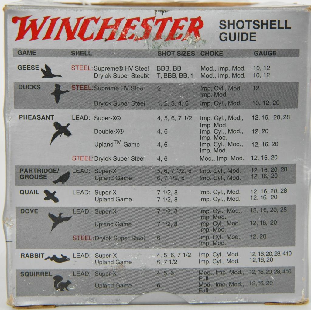 25 Rounds Of Winchester Super-X 10 Ga Magnum