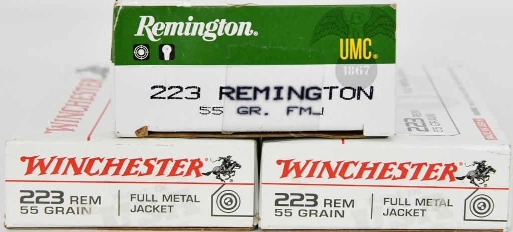 60 Rounds Of .223 Rem Ammunition