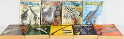 (9) Gun Digest Books 1975 to 1986