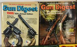 (9) Gun Digest Books 1975 to 1986