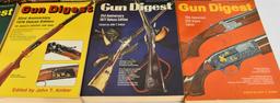 (9) Gun Digest Books 1975 to 1986