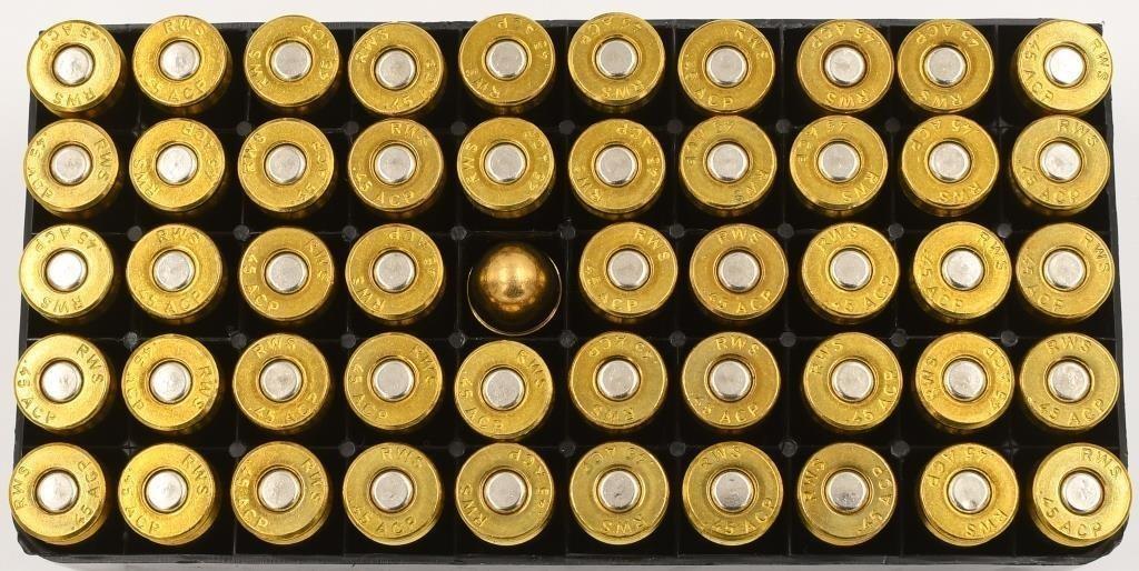 100 Rounds RWS Sport .45 ACP Ammunition